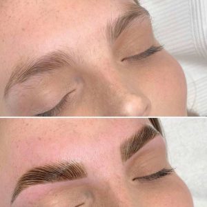 Brow Lamination Tint and Shape at Science of Beauty Annapolis